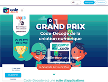 Tablet Screenshot of code-decode.net